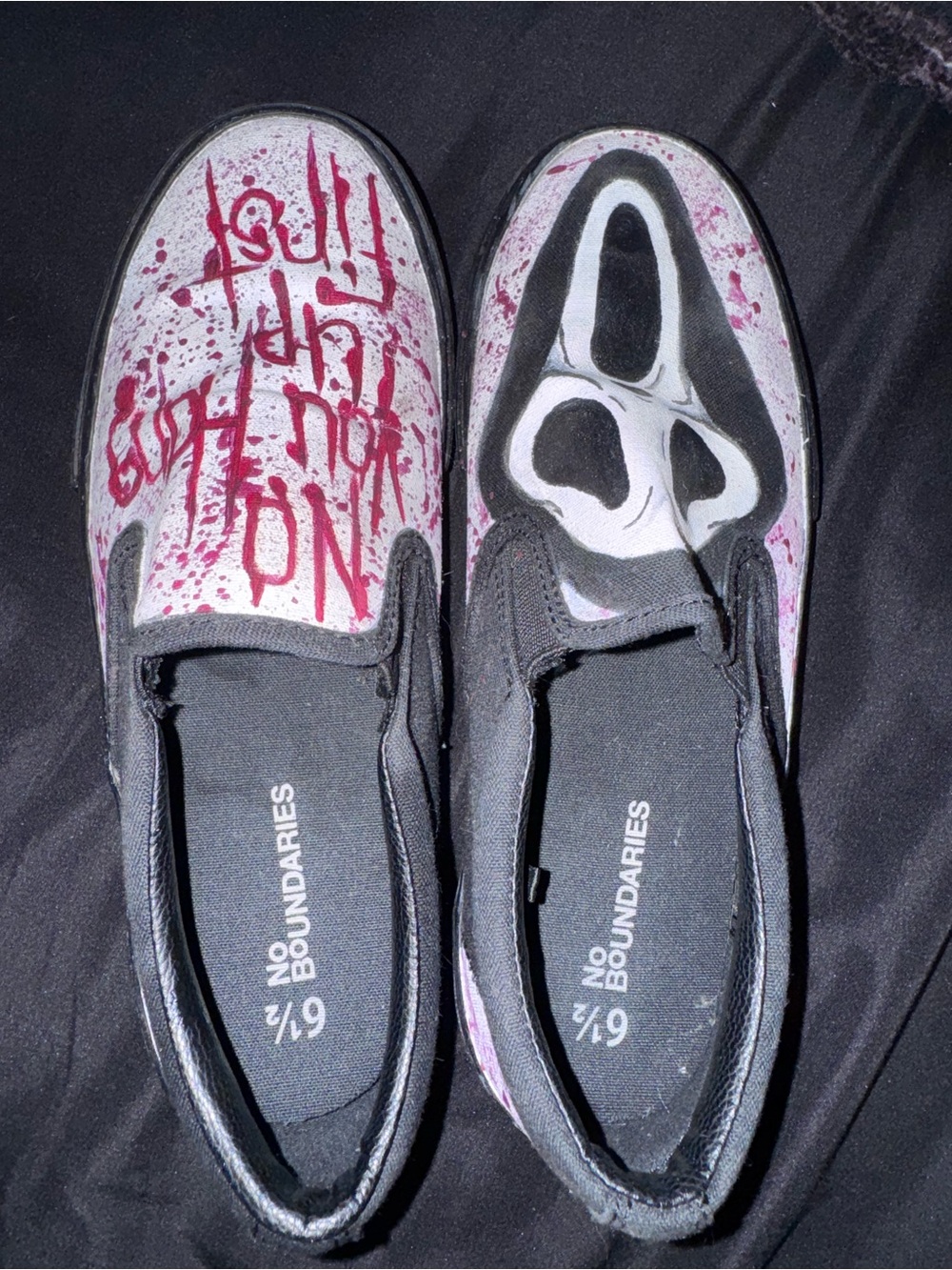 One Of A Kind Ghostface Sneakers